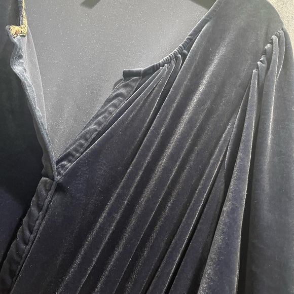 Umgee Navy Maxi Dress - Picture 3 of 4